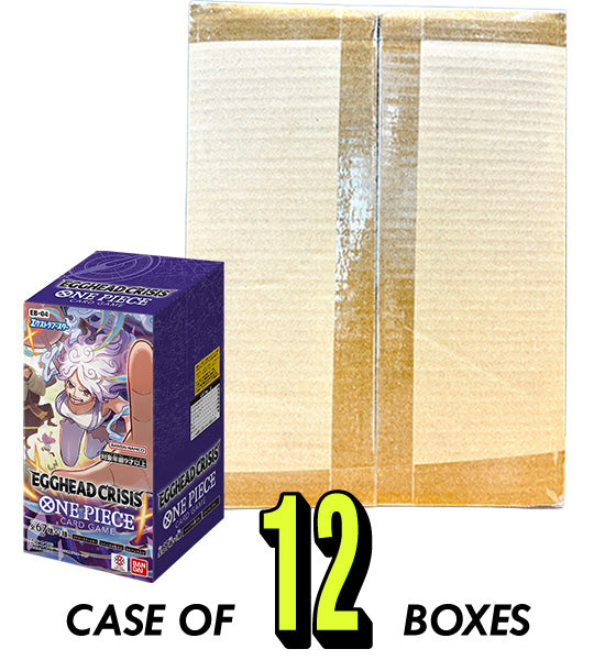 one piece 04 booster box ONE PIECE Card】EGGHEAD CRISIS (EB-04) Japanese Booster Box