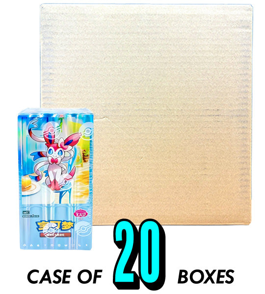 Pokemon Card gem pack vol.2 (CBB2C) Chinese Booster Box - case Fandom Tokyo Pokemon Card gem pack vol.2 (CBB2C) Chinese Booster Box - case Fandom Tokyo