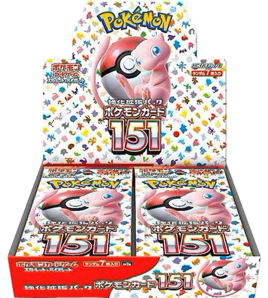 Pokemon 151 (Japanese) Booster Box Pokemon 151 (Japanese) Booster Box