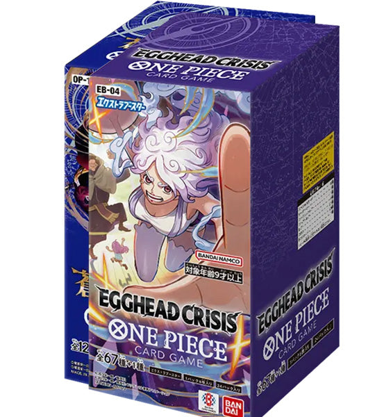【ONE PIECE Card】EGGHEAD CRISIS (EB-04) Japanese Booster Box - case