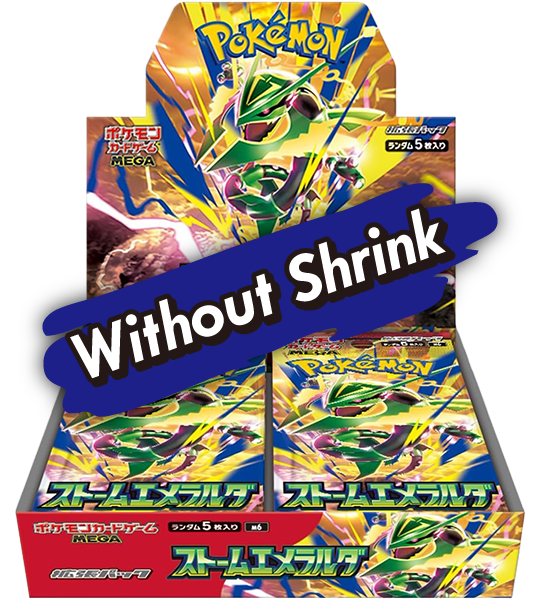 Pokemon Card】Storm Emeralda (M6) Japanese Booster Box - Without
