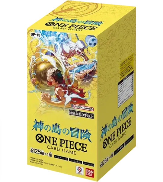【ONE PIECE Card】ADVENTURE ON GOD’S ISLAND (OP-15) Japanese Booster Box - case