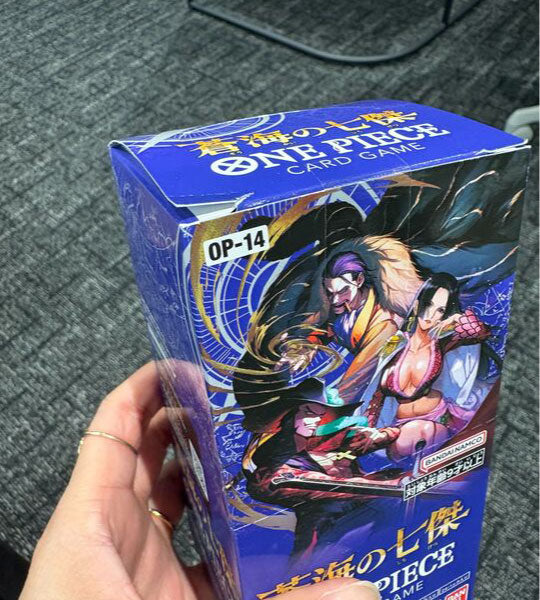 【ONE PIECE Card】THE AZURE SEA’S SEVEN (OP-14) Japanese Booster Box - damaged