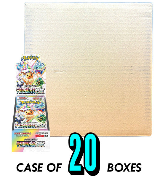 Pokemon CardTerastal Festival ex (sv8a) Japanese Booster Box - case Fandom Tokyo Pokemon CardTerastal Festival ex (sv8a) Japanese Booster Box - case Fandom Tokyo