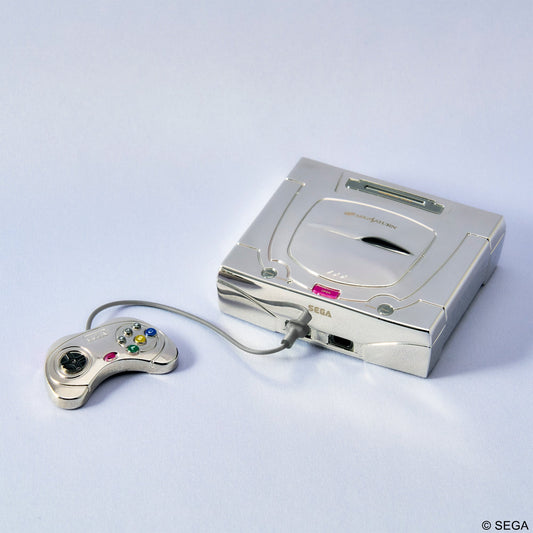 Sega Hard Bright Arts Gallery Sega Saturn (White)