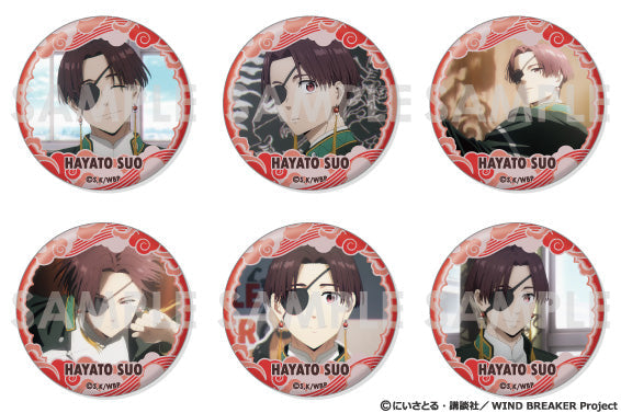 WIND BREAKER Can Badge Set - A Selection Full of Suho Hayato -