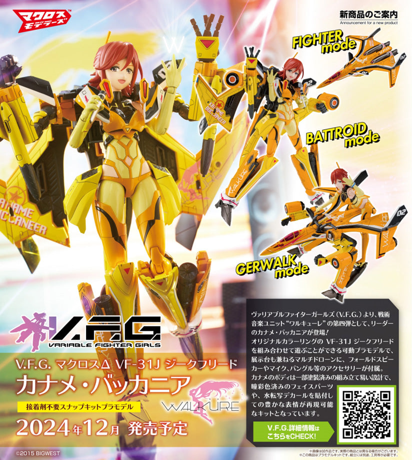 V.F.G. マクロスΔ VF-31J ジークフリード カナメ・バッカニア