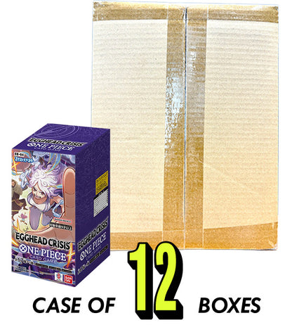 【ONE PIECE Card】EGGHEAD CRISIS (EB-04) Japanese Booster Box - case