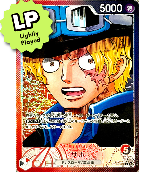 【ONE PIECE Card】SABO【L/P】(OP13-004) (OP-13) Japanese Single Card - Lightly Played