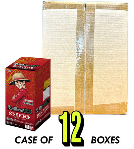 【ONE PIECE Card】Will That is Passed Down (OP-13) Japanese Booster Box - case