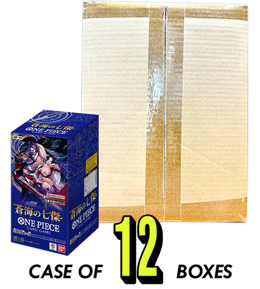 【ONE PIECE Card】THE AZURE SEA’S SEVEN (OP-14) Japanese Booster Box - case