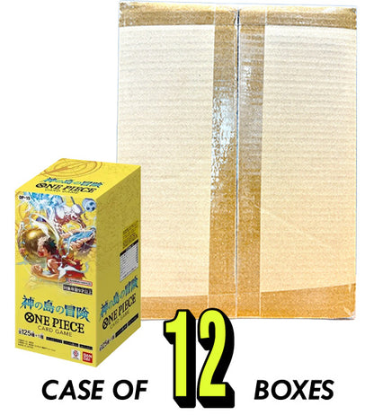【ONE PIECE Card】ADVENTURE ON GOD’S ISLAND (OP-15) Japanese Booster Box - case