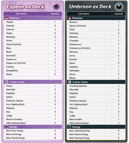 【Pokemon Card】30th CELEBRATION Premium Deck Set: Espeon / Umbreon (MF) Japanese Card Accessories