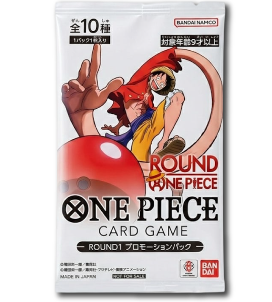 【ONE PIECE Card】ONE PIECE × ROUND1 Promotion Pack () Japanese Promo Pack