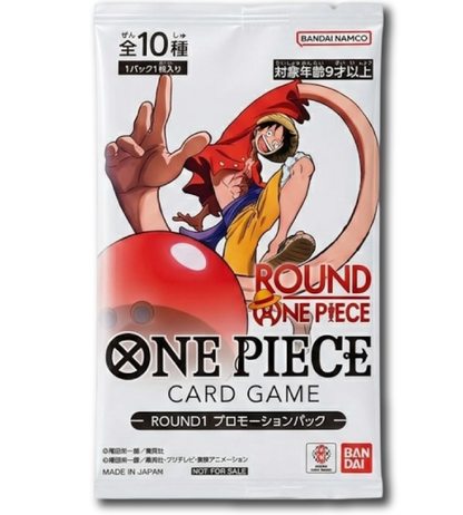 【ONE PIECE Card】ONE PIECE × ROUND1 Promotion Pack () Japanese Promo Pack