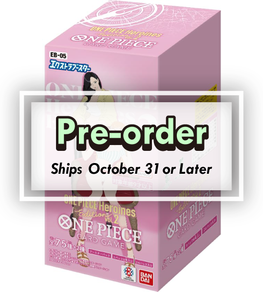 【ONE PIECE Card Game】ONE PIECE Heroines Edition Vol.2 (EB-05) Japanische Booster-Box