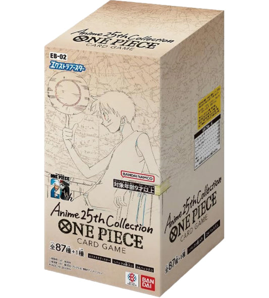 【ONE PIECE Card】Anime25th collection  (EB-02) Japanese Booster Pack