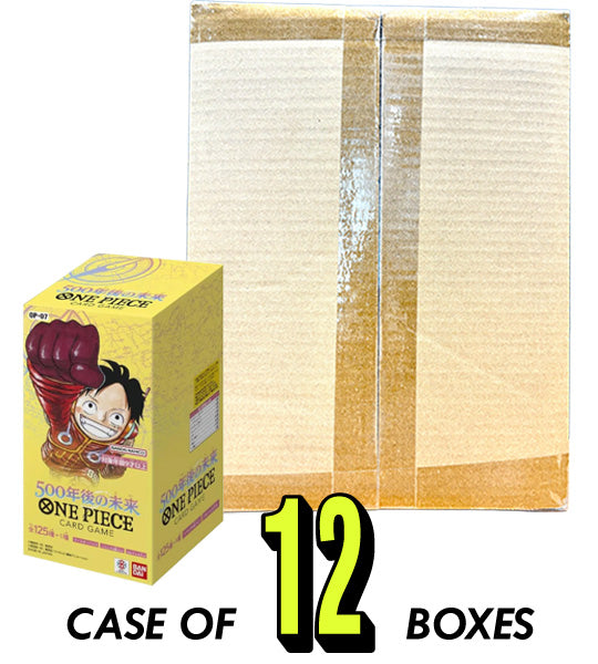 【ONE PIECE Card】500YEARS IN THE FUTURE (OP-07) Japanese Booster Box - case