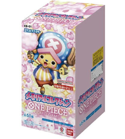 【Carta ONE PIECE】Memorial Collection (EB-01) Box booster giapponese