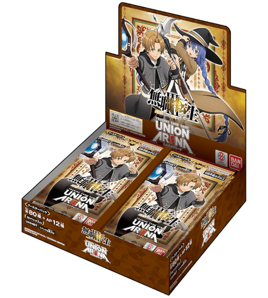 【UNION ARENA】Mushoku Tensei: Jobless Reincarnation (UA54BT) Booster Box Japonesa