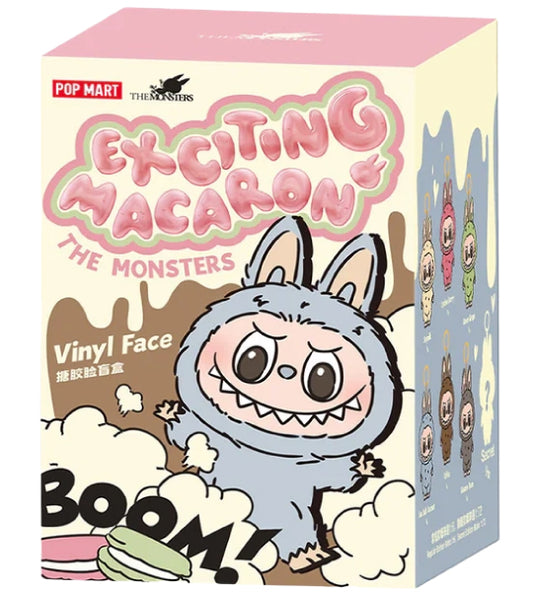 【POP MART】THE MONSTERS Exciting Macaron Plush Toy Series_random piece
