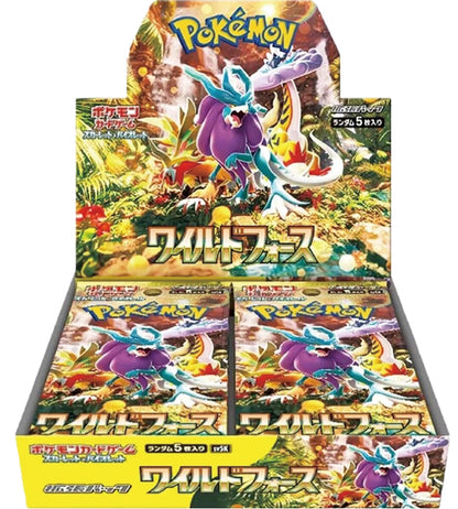 【Pokemon Card】Wild Force (SV5K) Japanese Booster Box - With Shrink