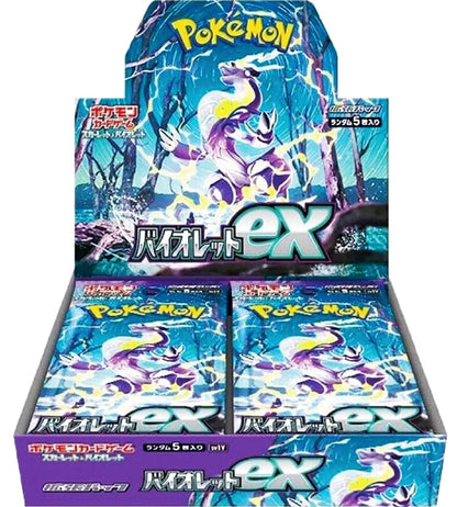 【Pokémon-Karte】Violett ex (SV1V) Japanische Boosterbox – Mit Folie