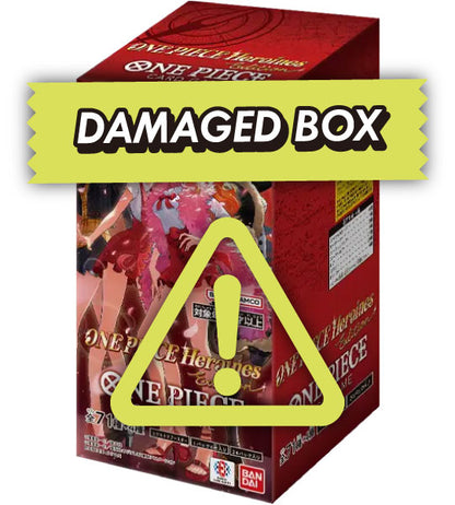 【ONE PIECE Card】ONE PIECE Heroines Edition (EB-03) Japanische Booster-Box – beschädigt