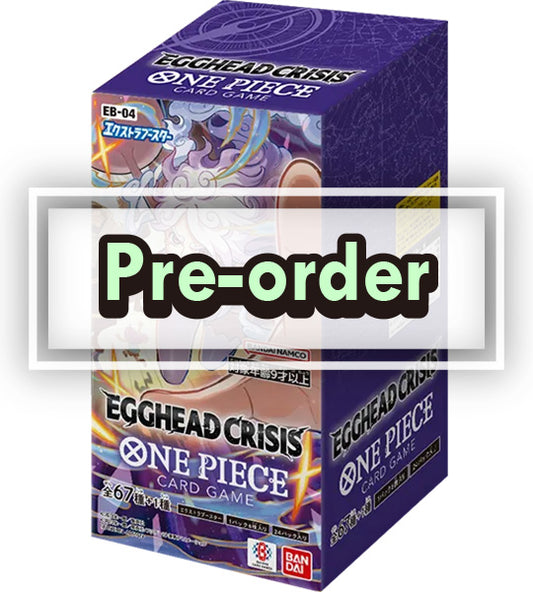 【ONE PIECE Card】EGGHEAD CRISIS (EB-04) Japanese Booster Box