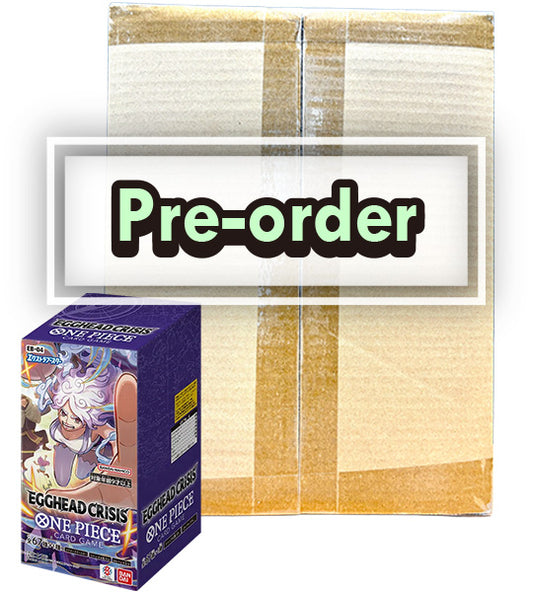 【ONE PIECE Card】EGGHEAD CRISIS (EB-04) Japanese Booster Box - case