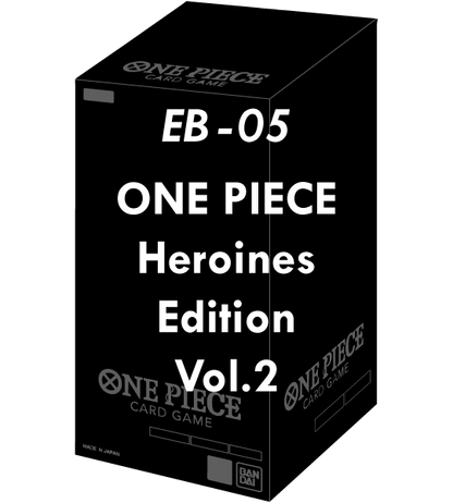 【ONE PIECE Card】ONE PIECE Heroines Edition Vol.2 (EB-05) Japanese Booster Box