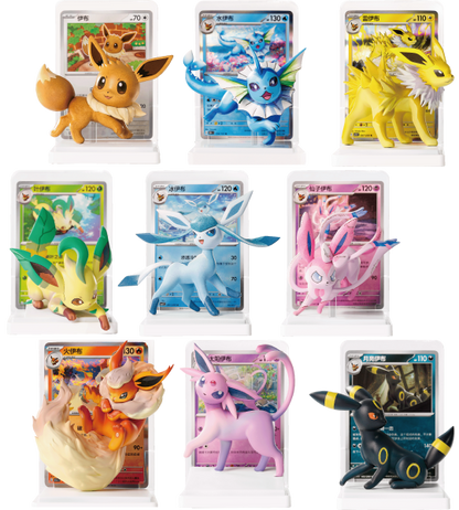 【Pokemon Card】Dream Painting Vol.3: Eevee & Friends Figure Set () Chinese Card Accessories