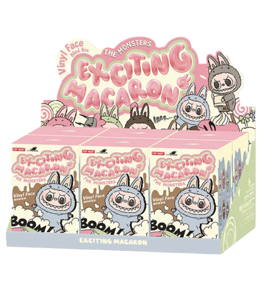 【POP MART】THE MONSTERS Exciting Macaron Plush Toy Series_assorted set