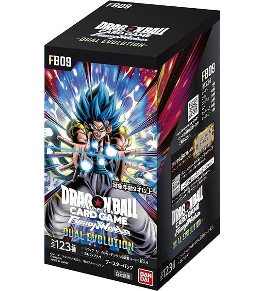 【Dragon Ball TCG Fusion World】DUAL EVOLUTION (FB-09) Japanische Booster-Box