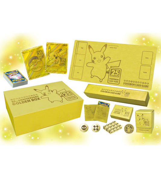 【Carta Pokémon】25th ANNIVERSARY GOLDEN BOX (S8a-G) Accesorios de cartas japoneses