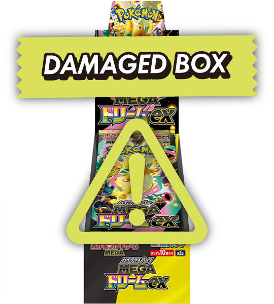 【Pokemon Card】Mega Dream ex (M2a) Japanese Booster Box - damaged