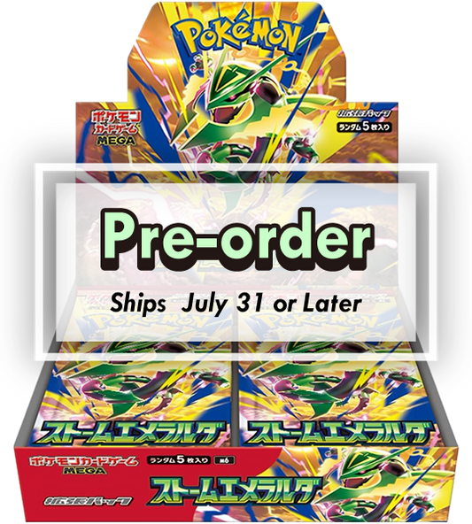 【Pokemon Card】Storm Emeralda (M6) Japanese Booster Box - With Shrink