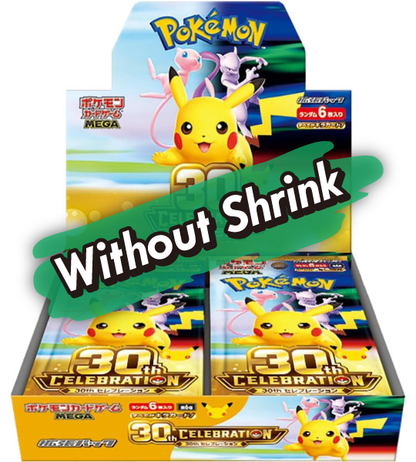 【Pokemon Card】30th CELEBRATION (M6a) Japanese Booster Box - Without Shrink
