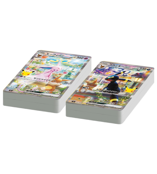 【Pokemon Card】30th CELEBRATION Premium Deck Set: Espeon / Umbreon (MF) Japanese Card Accessories