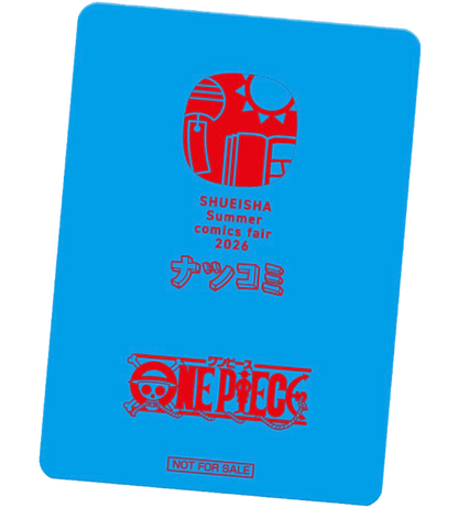 【SHUEISHA Natucomi 2026】Metallic Promo Card - ONE PIECE