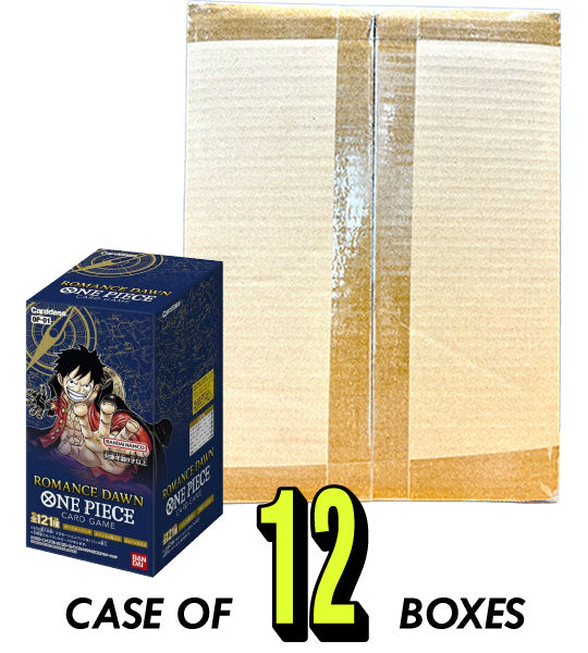 【ONE PIECE Card】ROMANCE DAWN (OP-01) Japanese Booster Box - case