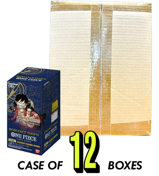【ONE PIECE Card】ROMANCE DAWN (OP-01) Japanese Booster Box - case