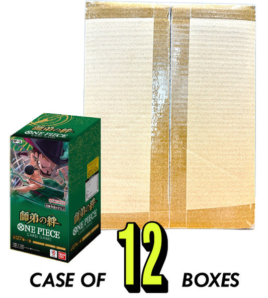 【ONE PIECE Card】The Bond Between Master and Disciple (OP-12) Japanese Booster Box - case