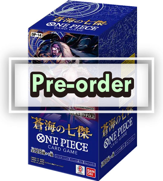【ONE PIECE Card】THE AZURE SEA’S SEVEN (OP-14) Japanese Booster Box
