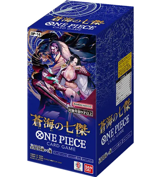 【ONE PIECE Card】THE AZURE SEA’S SEVEN (OP-14) Japanese Booster Box