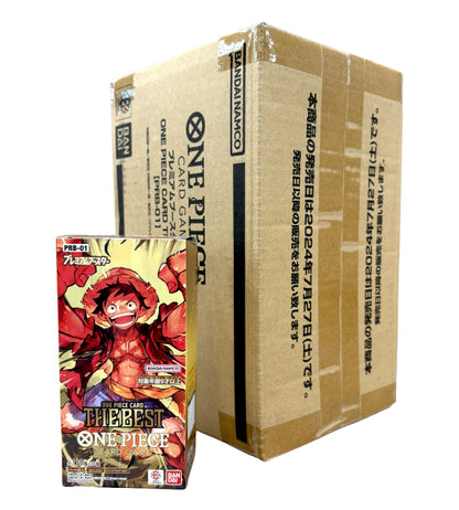 【ONE PIECE Card】ONE PIECE CARD THE BEST (PRB-01) Japanese Extra Booster Box - case