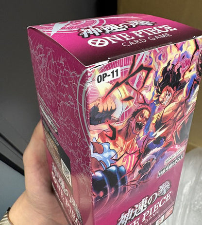 【ONE PIECE Card】Light Speed Fist (OP-11) Japanese Booster Box - damaged