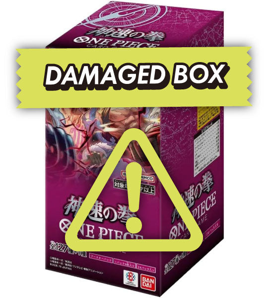 【ONE PIECE Card】Light Speed Fist (OP-11) Japanese Booster Box - damaged