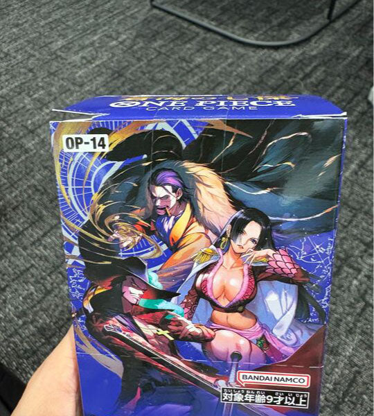 【ONE PIECE Card】THE AZURE SEA’S SEVEN (OP-14) Japanese Booster Box - damaged
