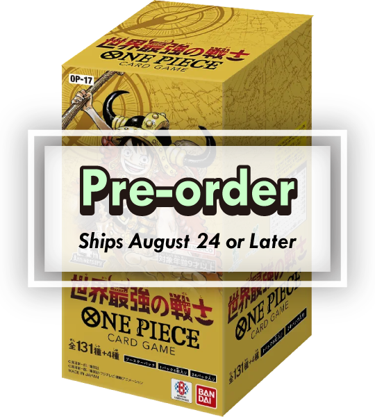 【ONE PIECE Card】The World's Strongest Warrior (OP-17) Japanese Booster Box